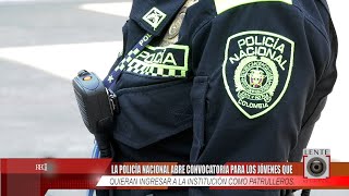 POLICÍA ABRE CONVOCATORIAS PARA ASPITANTES A PATRULLERO [upl. by Ynaittirb60]