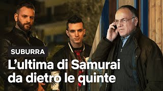 L’ultima scena di Samurai con Aureliano e Spadino dal dietro le quinte di Suburra  Netflix Italia [upl. by Yralam]