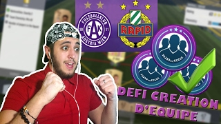 GROS MATCH AUSTRIA RAPID  DEFI CREATION DEQUIPE  FUT 17 [upl. by Raynor]