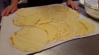 CREPES LEGGERE o SCRIPPELLECRESPELLE⭐RITA CHEF  Un impasto leggero e digeribile [upl. by Oiuqise]