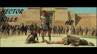 Troy 2004  Hector kills Menelaus HD [upl. by Esli]