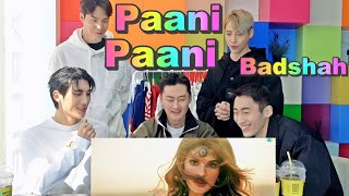 Reactions of Korean models completely obsessed with Indian mv💙Paani Paani😍 Seoul Fashion Week [upl. by Ellennej571]