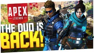 The Duo is BACK  I Dropped 15 Kills  PS4 Pro Apex Legends Duo w AliA [upl. by Neggem891]