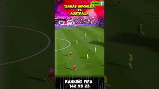 Ranking FIFA 142 vs 23 timnasindonesia australia shortvideo shorts shintaeyong soccer [upl. by Bromleigh]