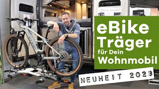 Wohnmobil Fahrradträger für eBikes  3 Möglichkeiten für Deinen Camper [upl. by Ahsilif]