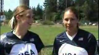 USA Softball Post Game Interview [upl. by Akedijn739]