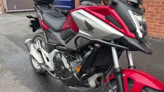 Honda NC750X 2016 11211 Miles 17565 [upl. by Nerland]