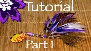 Bucktail Tying Tutorial  Part 1 the Tail  how to diy fishing lures [upl. by Calvinna]