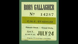 Rory Gallagher  Toronto 1976 [upl. by Lolita]