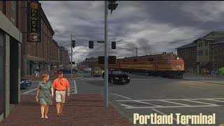 Railworks 3 HD Train Simulator 2012  Portland Terminal 1 [upl. by Bolan907]