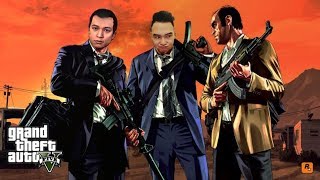 Băng cướp vô hại cùng Xemesis  Mixigaming GTA V Moments [upl. by Anaimad]