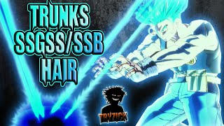 Dragonball XV  Time Traveller Trunks SSGSSSSB HAIR  Tryzick [upl. by Waligore]