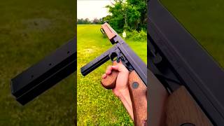 Thompson gun test 🔫🥶 shortvideo viralvideo youtubeshorts shorts [upl. by Esdras582]