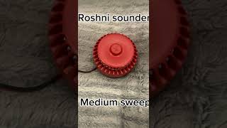 Roshni sounder on medium sweep firealarms alarmsystem [upl. by Ainaj]