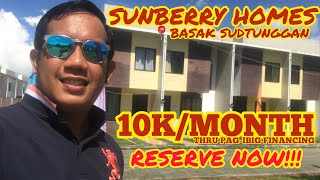 Sunberry Homes Basak Sudtunggan LapuLapu City…10KMonth thru Pagibig [upl. by Ahsael]