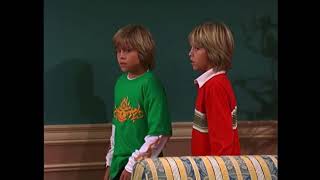 The Suite Life of Zack amp Cody Forever Plaid light breaks and makes a dent in the wall amp intro [upl. by Muhcon]