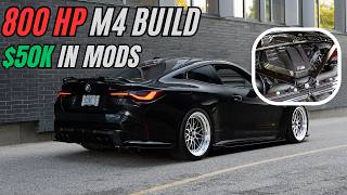 INSANE 800HP BMW G82 M4 Build  Full Mod list amp Build Breakdown [upl. by Annwahs]