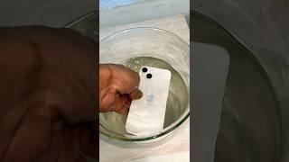 iPhone 14 Water Test 💦 😱 iphonesmartphone appleiphone watertest shorts youtubeshorts tech [upl. by Ycnan]