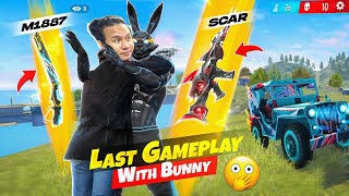 My Last Solo vs Squad Gameplay with Black Bunny Rare Bundle 😱 Tonde Gamer  Free Fire Max [upl. by Tiraj959]