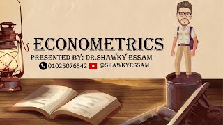 Econometrics Chapter one [upl. by Airdnekal]