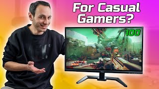 A Cheap 1440p Gaming Monitor iiyama GB2745QSUB1 review 100Hz IPS [upl. by Smail]