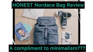 HONEST Nordace Comino Bag Review blackgirlminimalist [upl. by Seys]