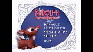 Rudolph the RedNosed Reindeer 2005 DVD Main Menu 2 [upl. by Agretha]