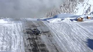 THE MOST DANGEROUS LANDING IN THE WORLD COURCHEVEL ALTIPORT [upl. by Adlitam383]