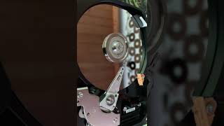 Western Digital Blue WD5000AAKX hard drive inside view [upl. by Hinson966]