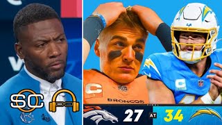 ESPN breaks down the AFC playoff picture after Justin Herbert amp Chargers comeback win vs Broncos [upl. by Ebbie]