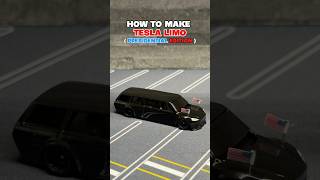 HOW TO MAKE TESLA LIMO  PRESIDENTIAL EDITION  hotwheels tesla limo president diy [upl. by Ardnaeel]