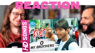 Arya 2004 O My Brotheru  Favorite Song Reaction  Allu Arjun  Anu Mehta  Sukumar [upl. by Katushka]