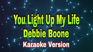 You Light Up My Life  Debby Boonekaraoke version karaoke videoke [upl. by Hilarius932]