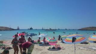 Beach at formentera July 2016 [upl. by Carr226]