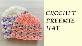 Beginner Friendly Crochet Preemie Beanie Pattern  You Must Try This Adorable Design [upl. by Thom]