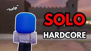 NO SLEEP UNTIL I SOLO HARDCORE MODE PT3 LIVE  Tower Defense Simulator [upl. by Akimihs]