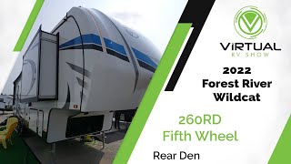 2022 Wildcat 260RD Fifth Wheel WalkThrough [upl. by Neff]