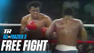 Muhammad Ali vs Joe Frazier III  ON THS DAY FREE FIGHT  THE THRILLA IN MANILA [upl. by Ahen]