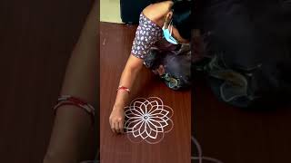 4×3 dots muggulu festivalrangoli learners muggulu daily muggulu simplerangolidesigns ytshorts [upl. by Dott]