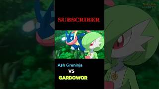 Ash greninja VS gardowor 🧐🧐 pokemon greninja [upl. by Anawad]