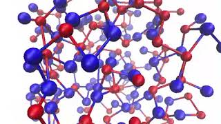 Simulation of an Arsenic–Selenium glass [upl. by Dranrev]