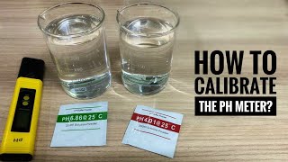 How to calibrate pH meter [upl. by Ecydnarb]