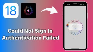 App Store Could Not Sign In Authentication Failed Problem On iPhone [upl. by Rolfe700]