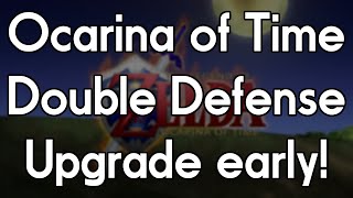 Zelda Ocarina of Time  How to get the Double Defense Upgrade early [upl. by Aicertal]