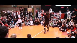 TOBIAS BERTSCHIN vs ALICIA LINGNER  Solo Battle  Adults  TAF Süddeutsche Meisterschaft 2016 [upl. by Sosthenna]