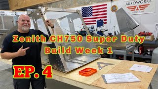 Ep 4  Fuselage Construction  Zenith Super Duty Aircraft Build [upl. by Earased4]