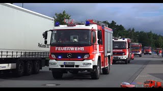 LF 106 FF RoßdorfGundernhausen  KdoW  LF 106 FF ModautalBrandau  LFKatS FF OberRamstadt [upl. by Inneg]