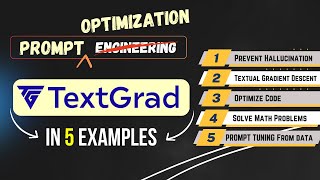 The complete TextGrad Tutorial  Easily optimize LLM prompts math and code [upl. by Pontus]