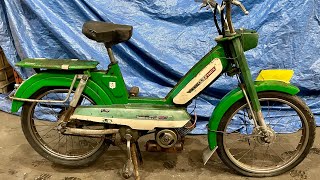 Peugeot 103 Moped Walkaround [upl. by Aniar]