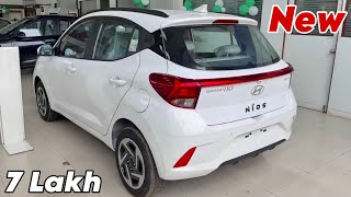 New HYUNDAI i10 Nios 2024 Sportz Updated Model  i10 Nios 2024 New Model White Colour Review [upl. by Imeka]